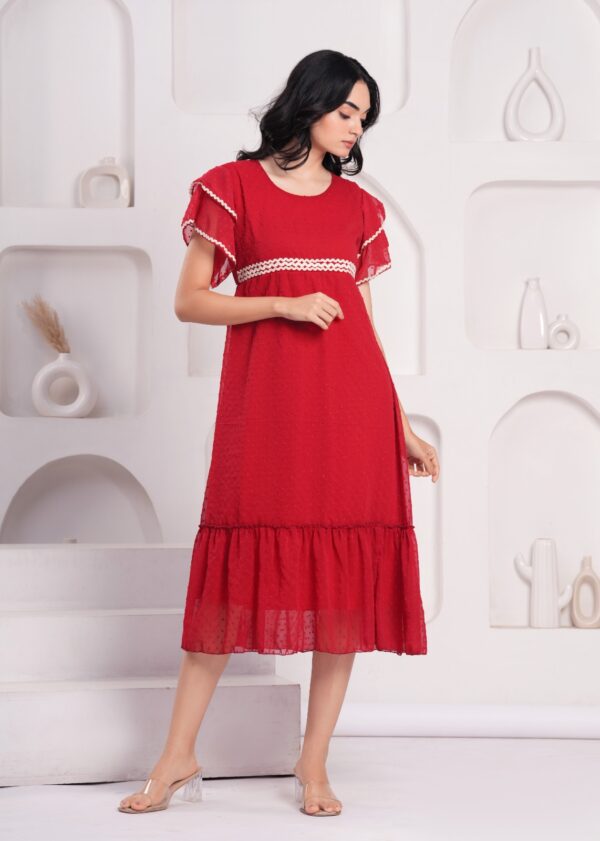 1.One Piece Dress, Ingredient : Georgette