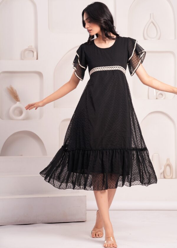 1.One Piece Dress, Ingredient : Georgette