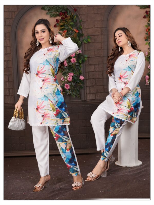 1.Top Pant Co-ord set Fabric : Cotton