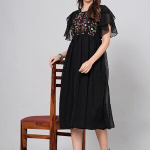 1.One Piece Dress, Ingredient : Georgette