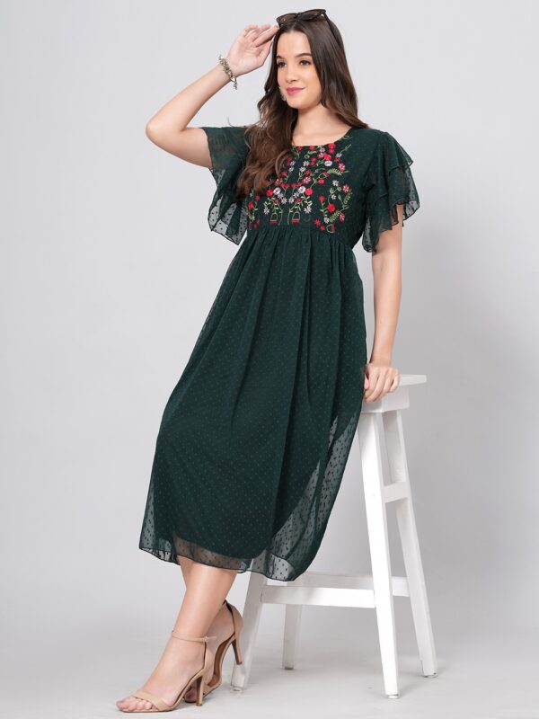1.One Piece Dress, Ingredient : Georgette
