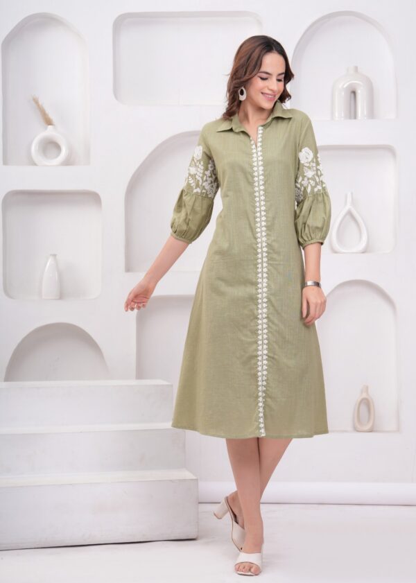 1.One Piece Dress, Ingredient : Cotton